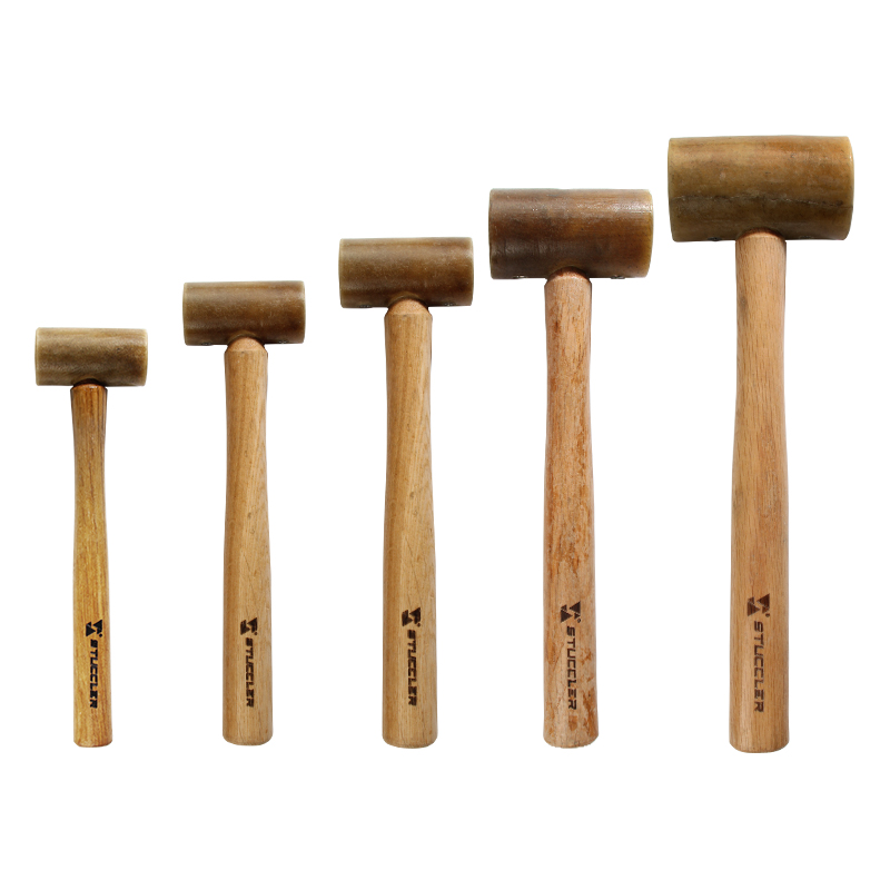 Mallet Rawhide Craft - Stuccler Rawhide Mallet Sieraden Metaal Smithing