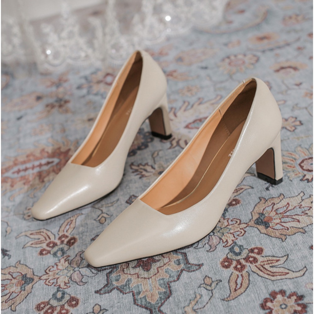 Hoge hakken dames nieuwe profe - Leather Work Women Shoes recensie en prijs