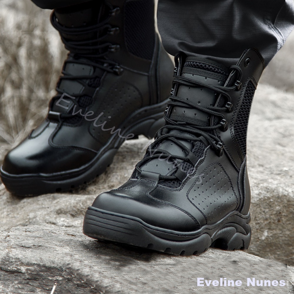 Mesh Mid High Tactische Combat - Leatherwork Boots recensie en prijs