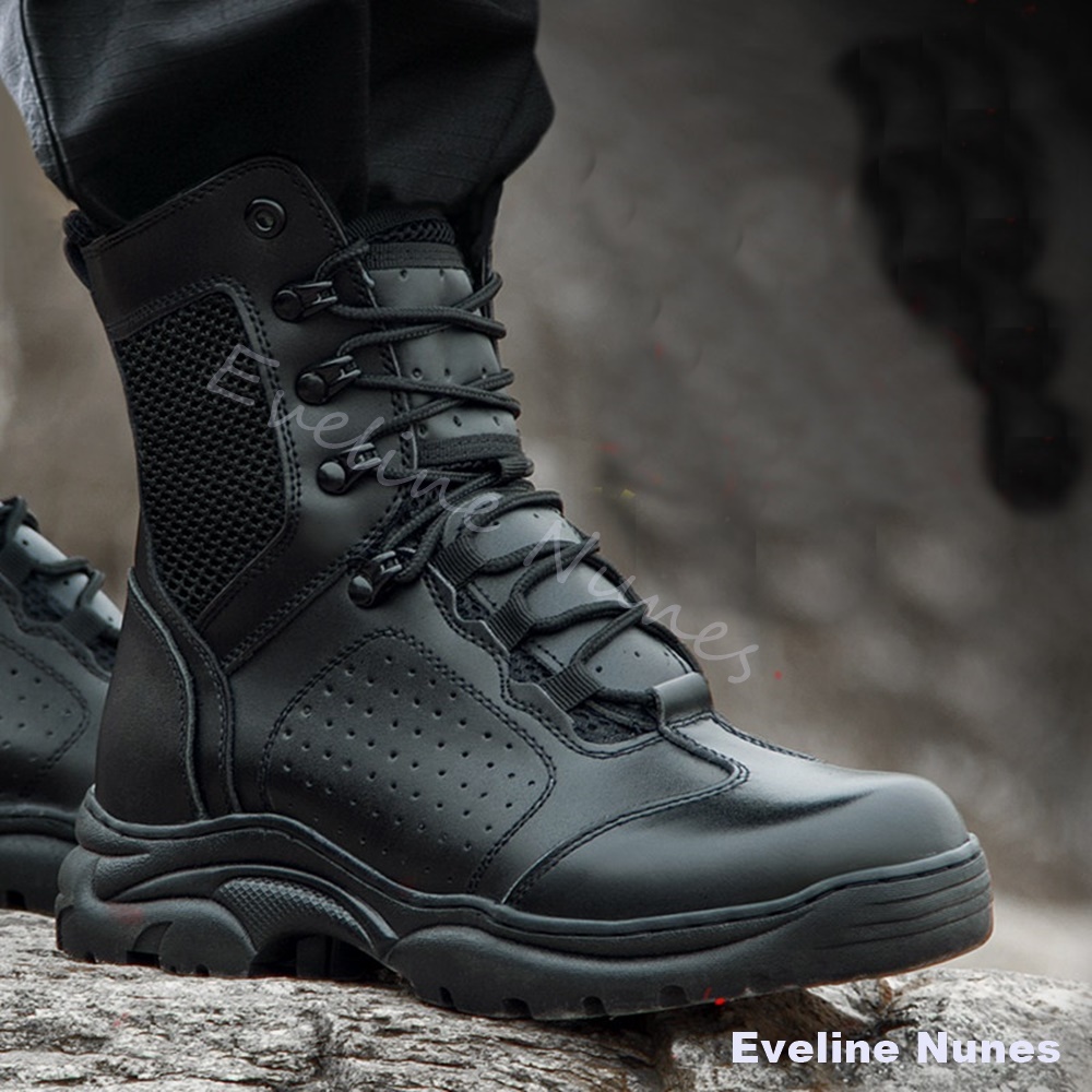Mesh Mid High Tactische Combat - Leatherwork Boots recensie en prijs