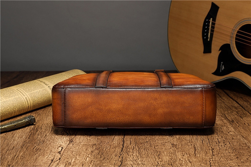 YETTIES Business Aktetas van V - Leather Work Handbags recensie en prijs