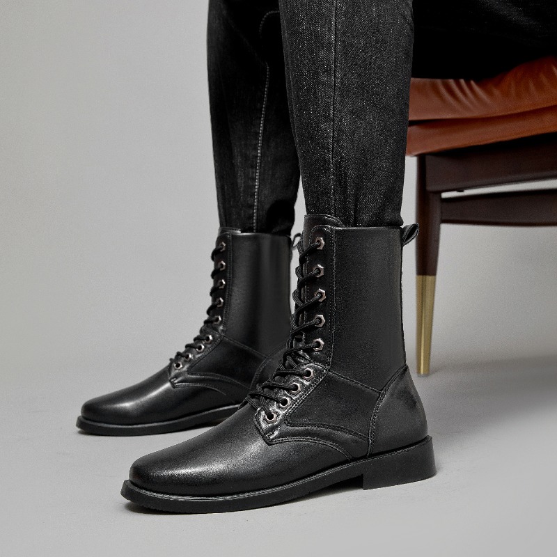 Hoge leren laarzen Outdoor tac - Leatherwork Boots recensie en prijs