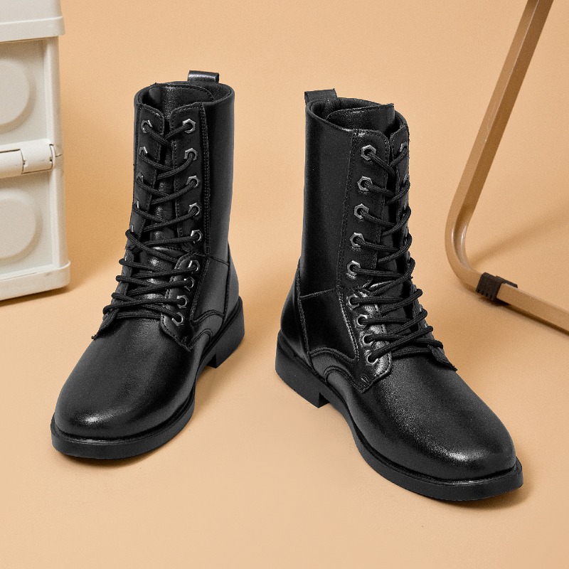 Hoge leren laarzen Outdoor tac - Leatherwork Boots recensie en prijs