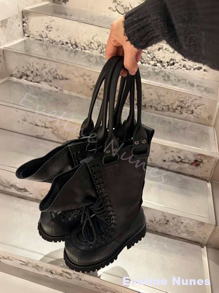 Retro Echt Lederen Motorlaarze - Leatherwork Boots recensie en prijs