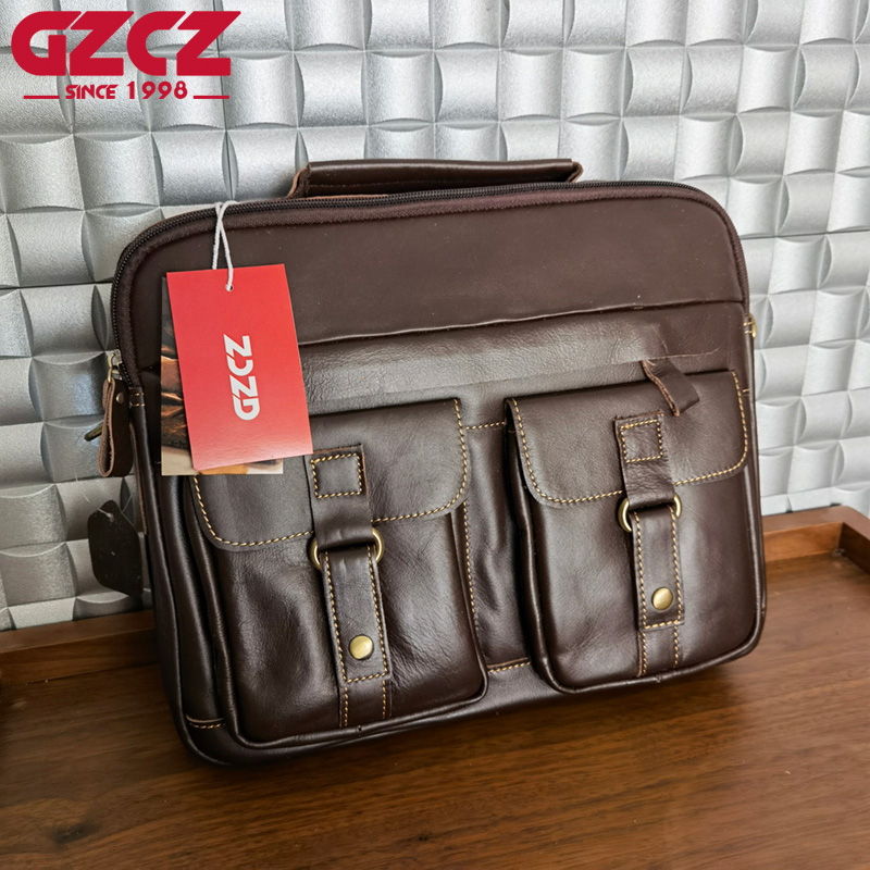 GZCZ Herenhandtas Vrije tijd Z - Leather Work Handbags recensie en prijs