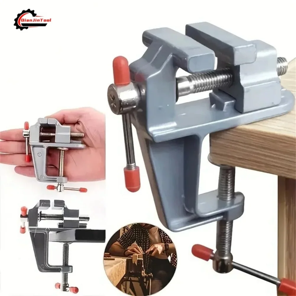 Miniatuur tafelklem bankschroe - Leatherwork Bench recensie en prijs