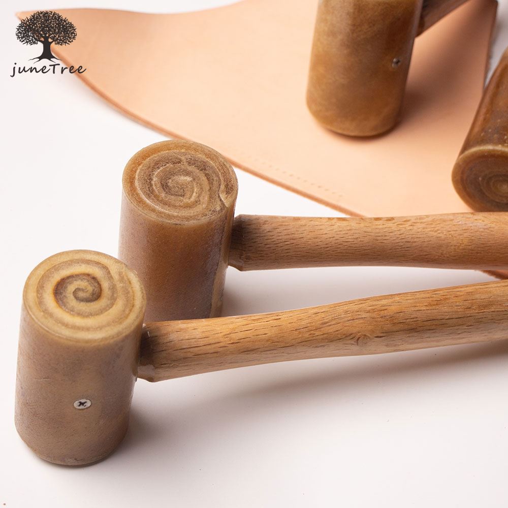 Junetree Ruw Koeienhuid Ledere - Mallet Rawhide Craft recensie en prijs