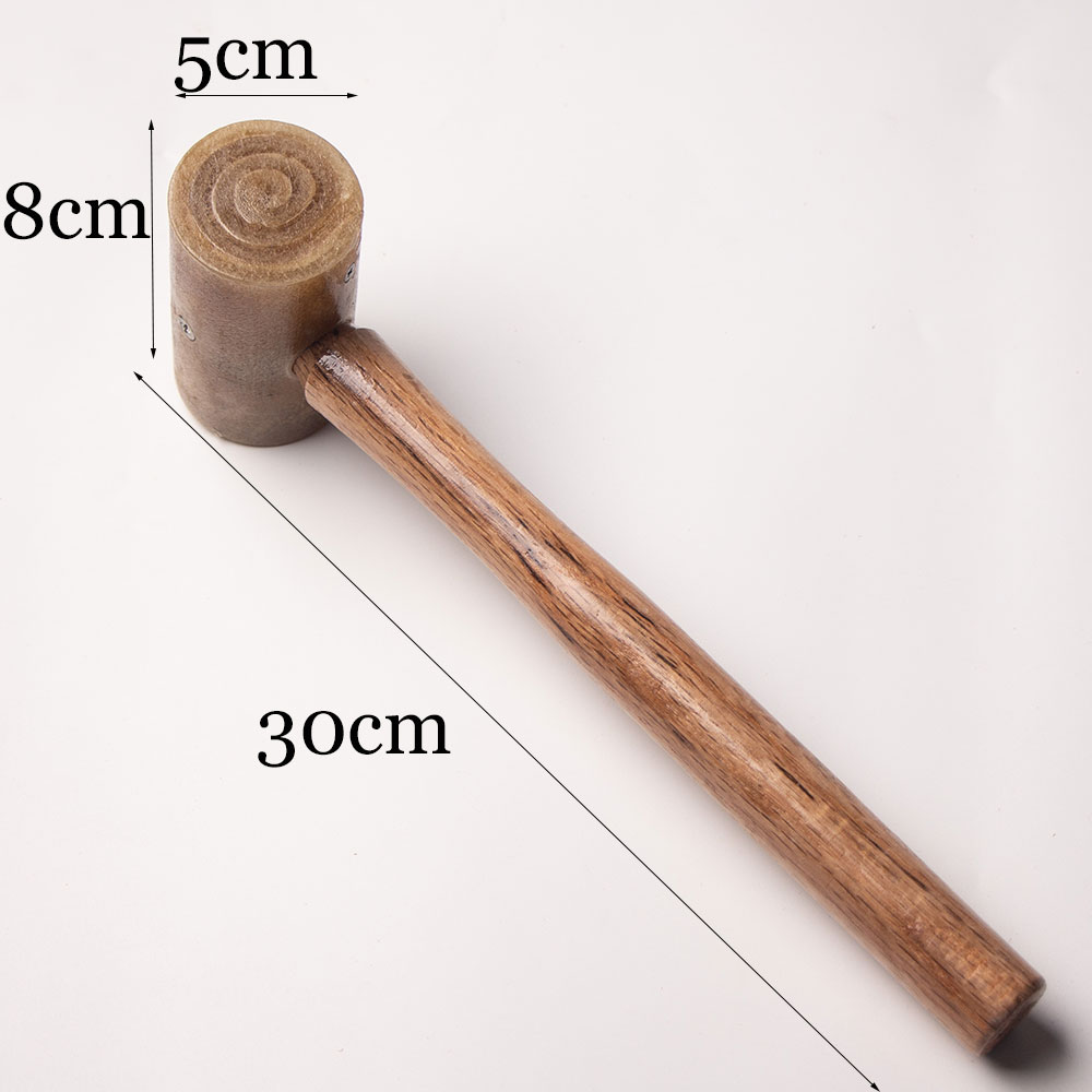 Junetree Ruw Koeienhuid Ledere - Mallet Rawhide Craft recensie en prijs