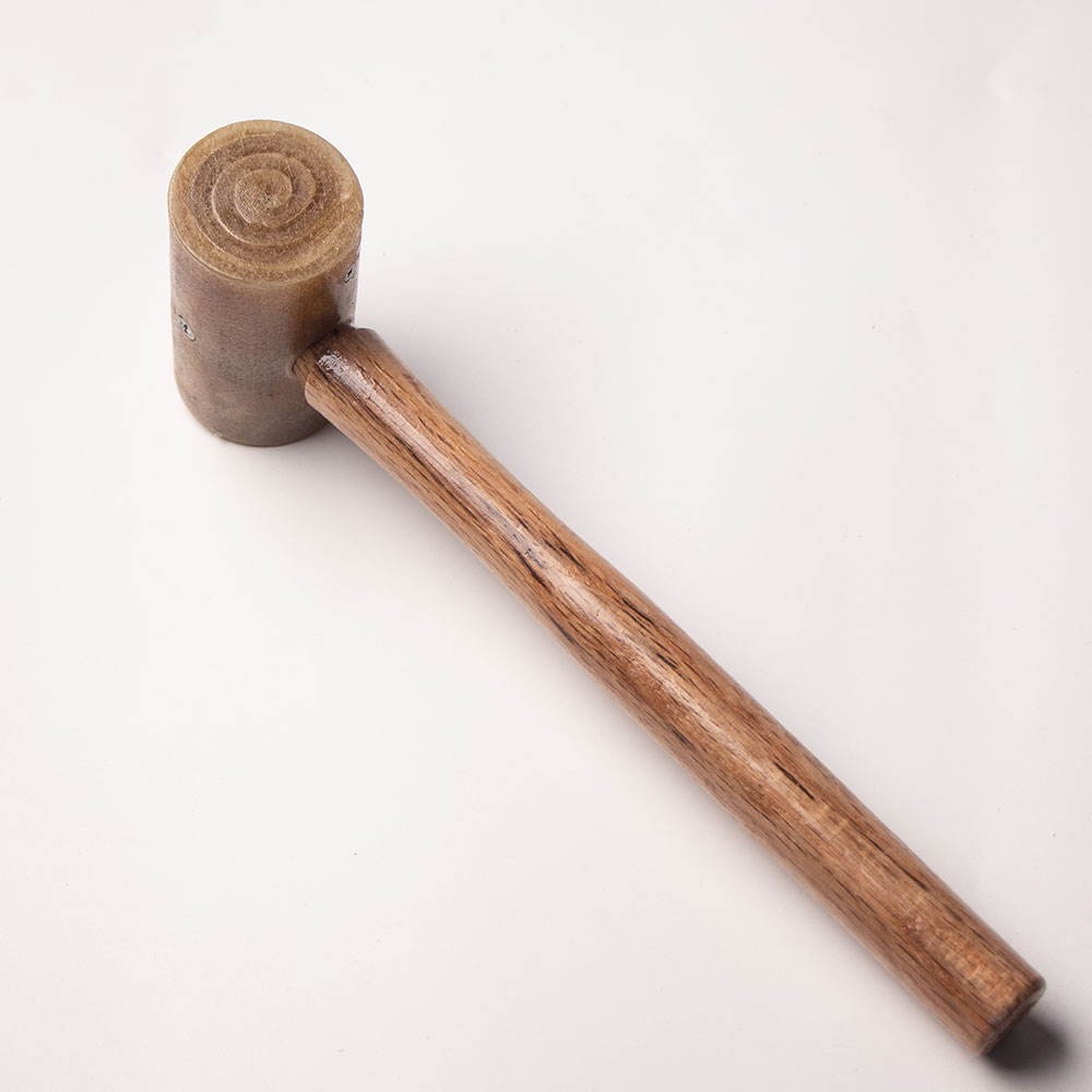 Junetree Ruw Koeienhuid Ledere - Mallet Rawhide Craft recensie en prijs