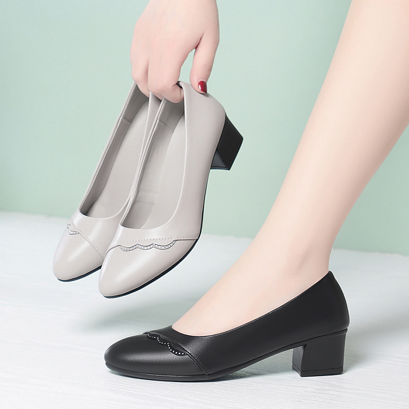 AIYUQI Dames Echt Lederen Pump - Leather Work Women Shoes recensie en prijs