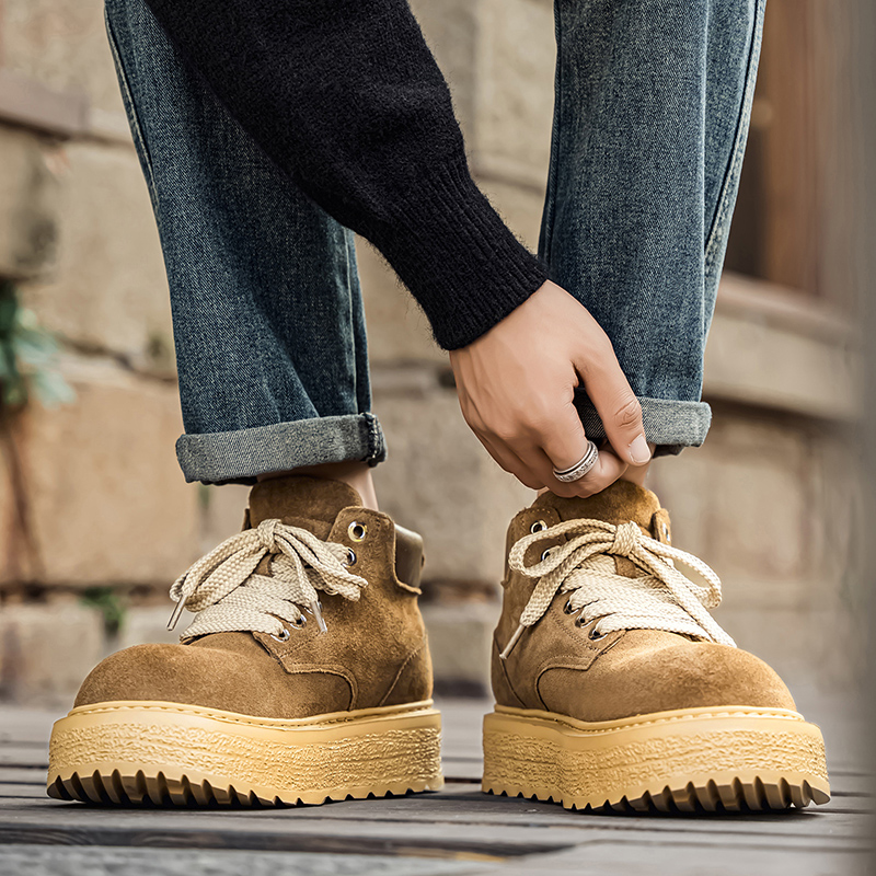 Heren hoge kwaliteit suède paa - Leatherwork Boots recensie en prijs