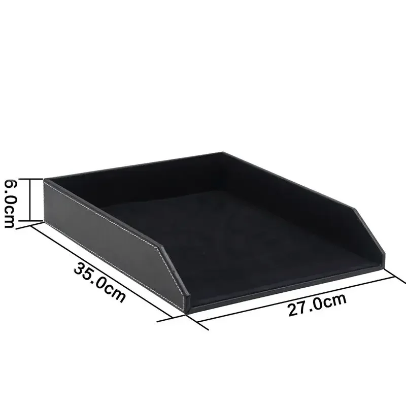 Zakelijk enkellaags dossierbla - Leatherwork Table recensie en prijs