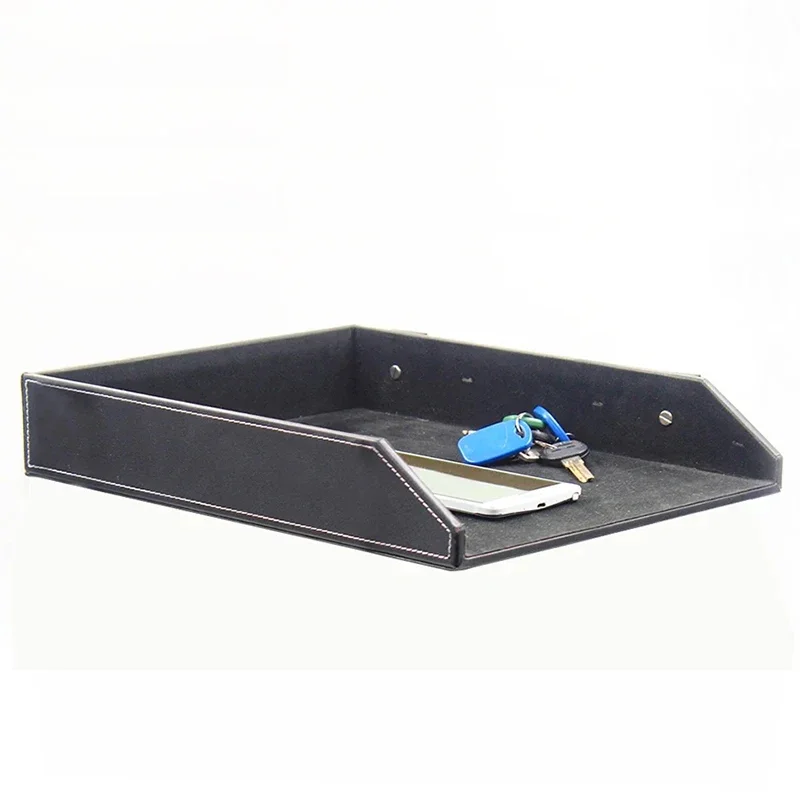 Zakelijk enkellaags dossierbla - Leatherwork Table recensie en prijs