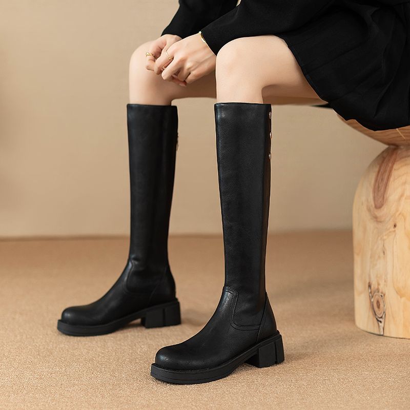 Herfst Winter Middenhak Dames  - Leather Work Women Shoes recensie en prijs