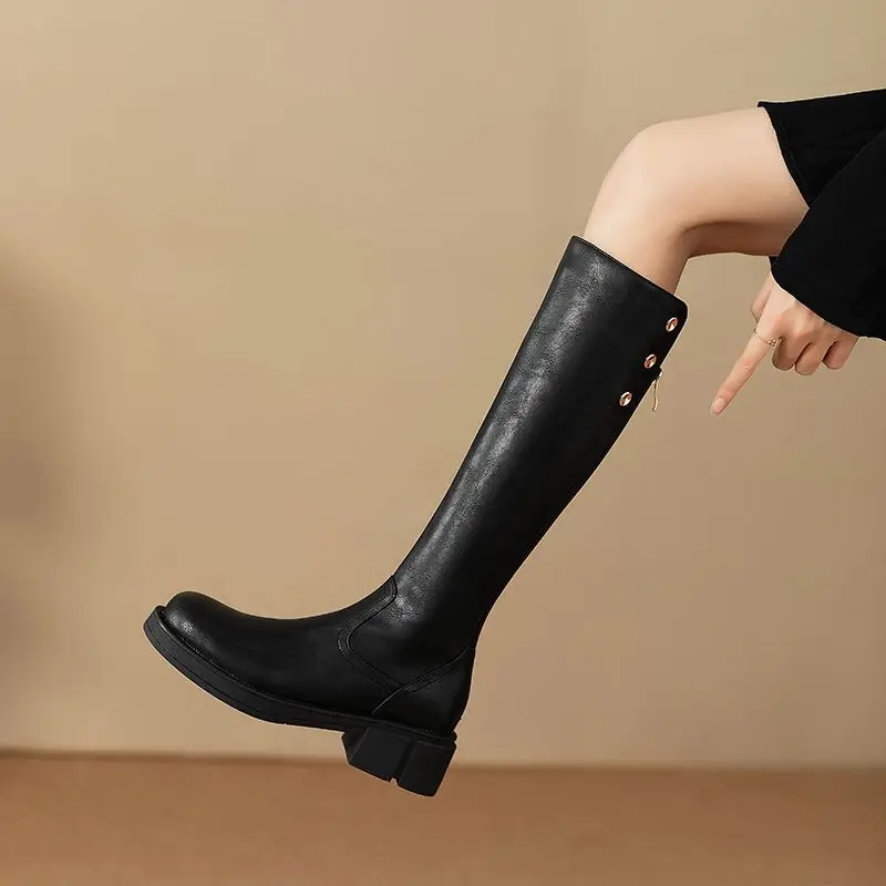 Herfst Winter Middenhak Dames  - Leather Work Women Shoes recensie en prijs